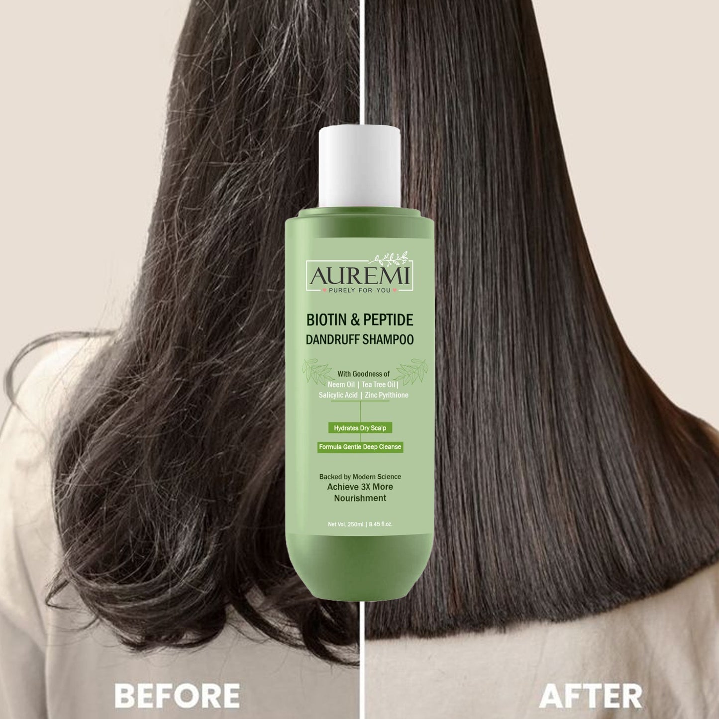 Auremi Biotin+Peptide Shampoo