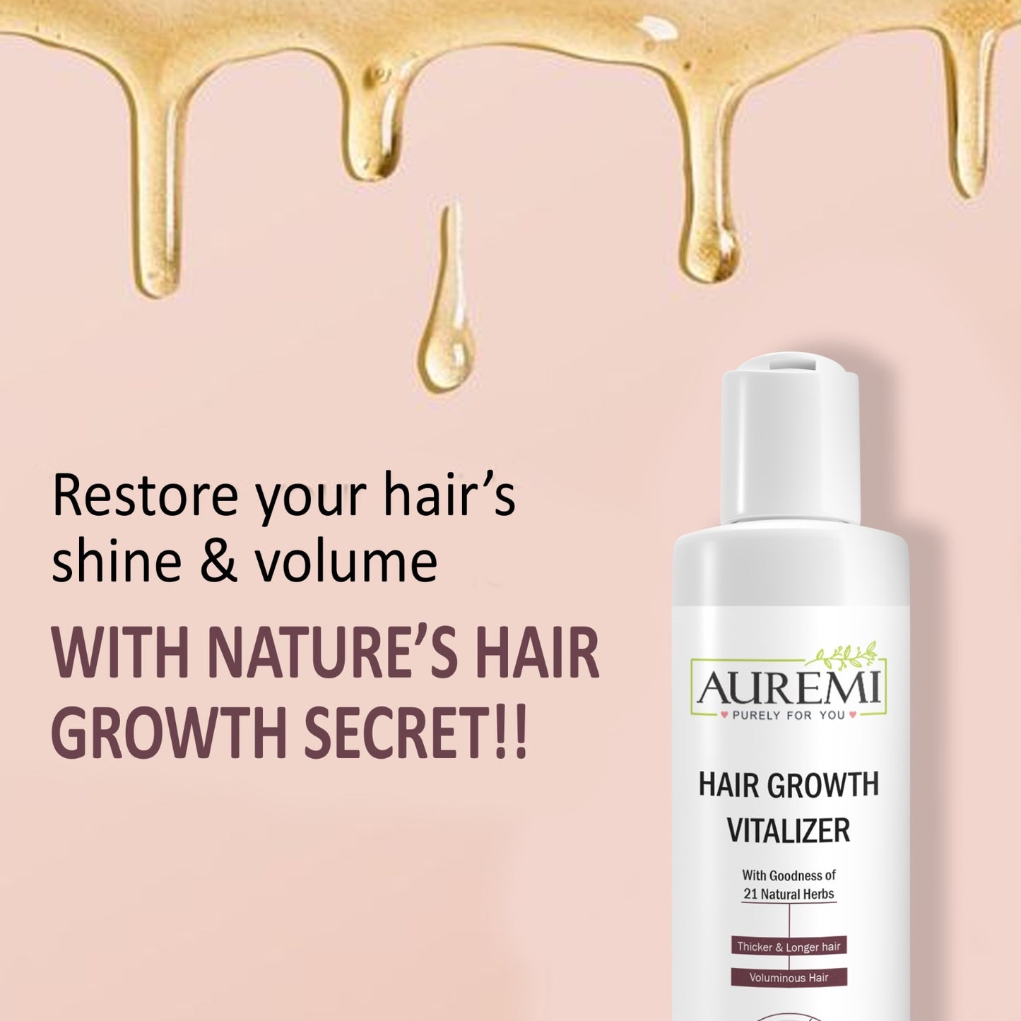 Auremi Hair Growth Vitalizer Oil