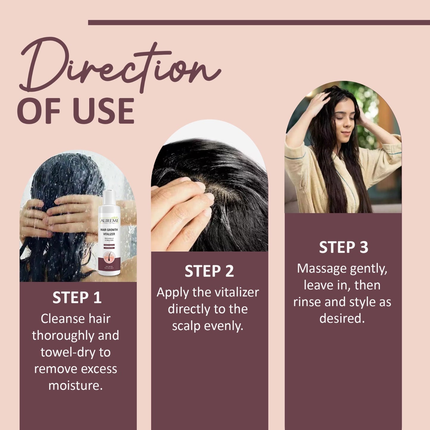 Auremi Hair Growth Vitalizer Oil